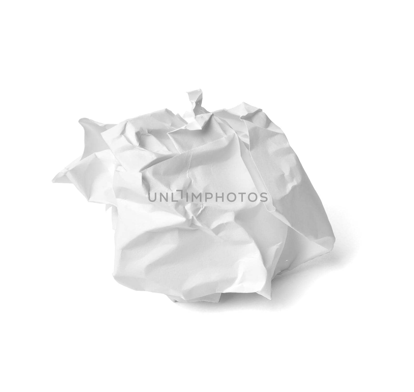 paper ball crumpled garbage trash mistake by Picsfive