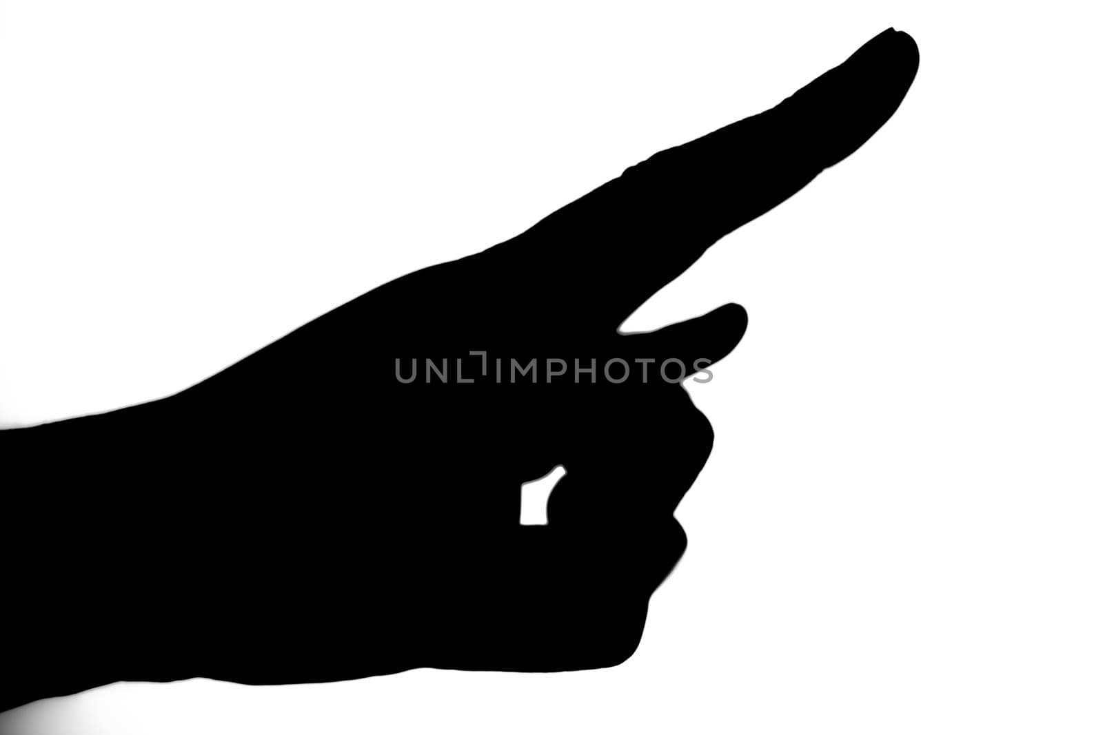 Freehand black silhouette depicting a bull on a white background.