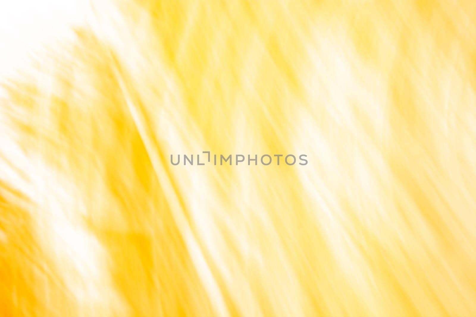 Abstract yellow background banner with scratches, bends, scuffs and glare. Backdrop