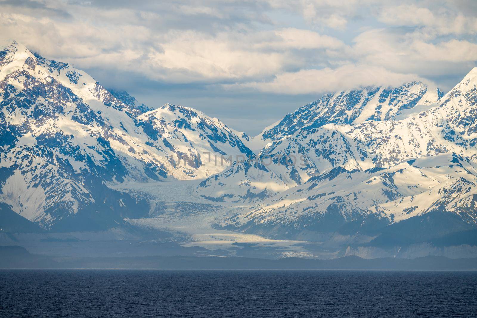 Mt Fairweather and the Glacier Bay National Park in Alaska by steheap