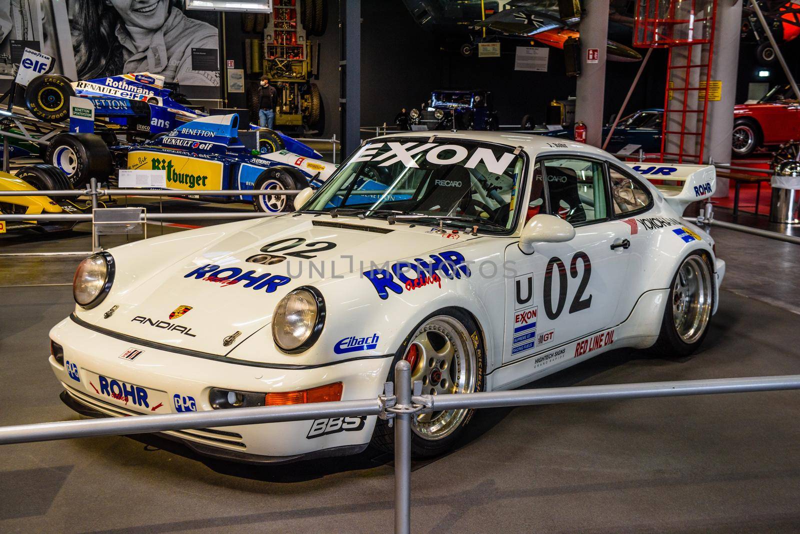 SINSHEIM, GERMANY - MAI 2022: white Porsche 911 924 Turbo GT 1980 by Eagle2308