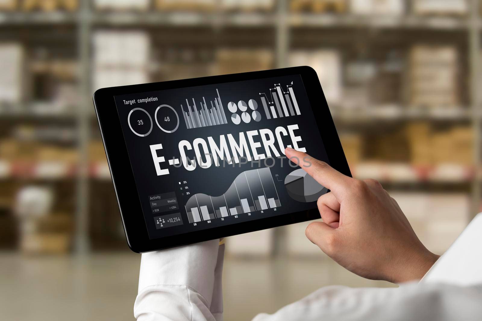 E-commerce data software provide modish dashboard for sale analysis to the online retail business