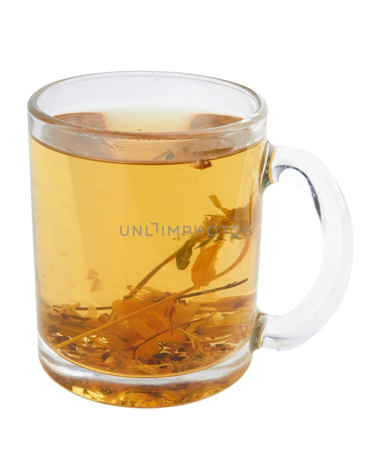 Herbal tea in cup by pioneer111