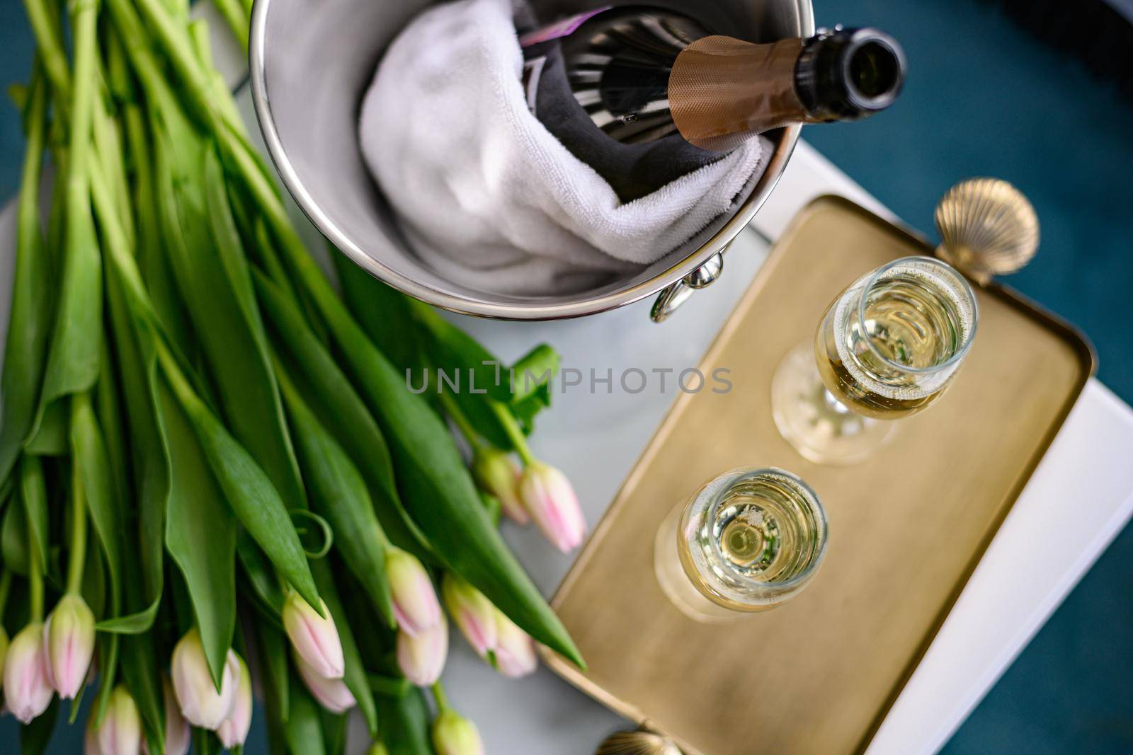 Hotel welcome drink set