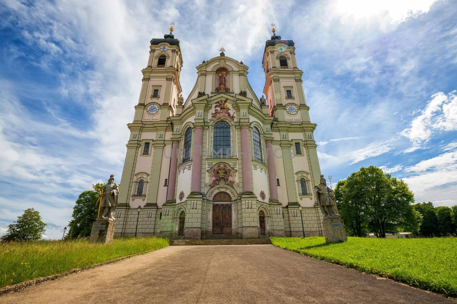 Basilica St. Alexander and St. Theodore on Ottobeuren, Germany by EdVal