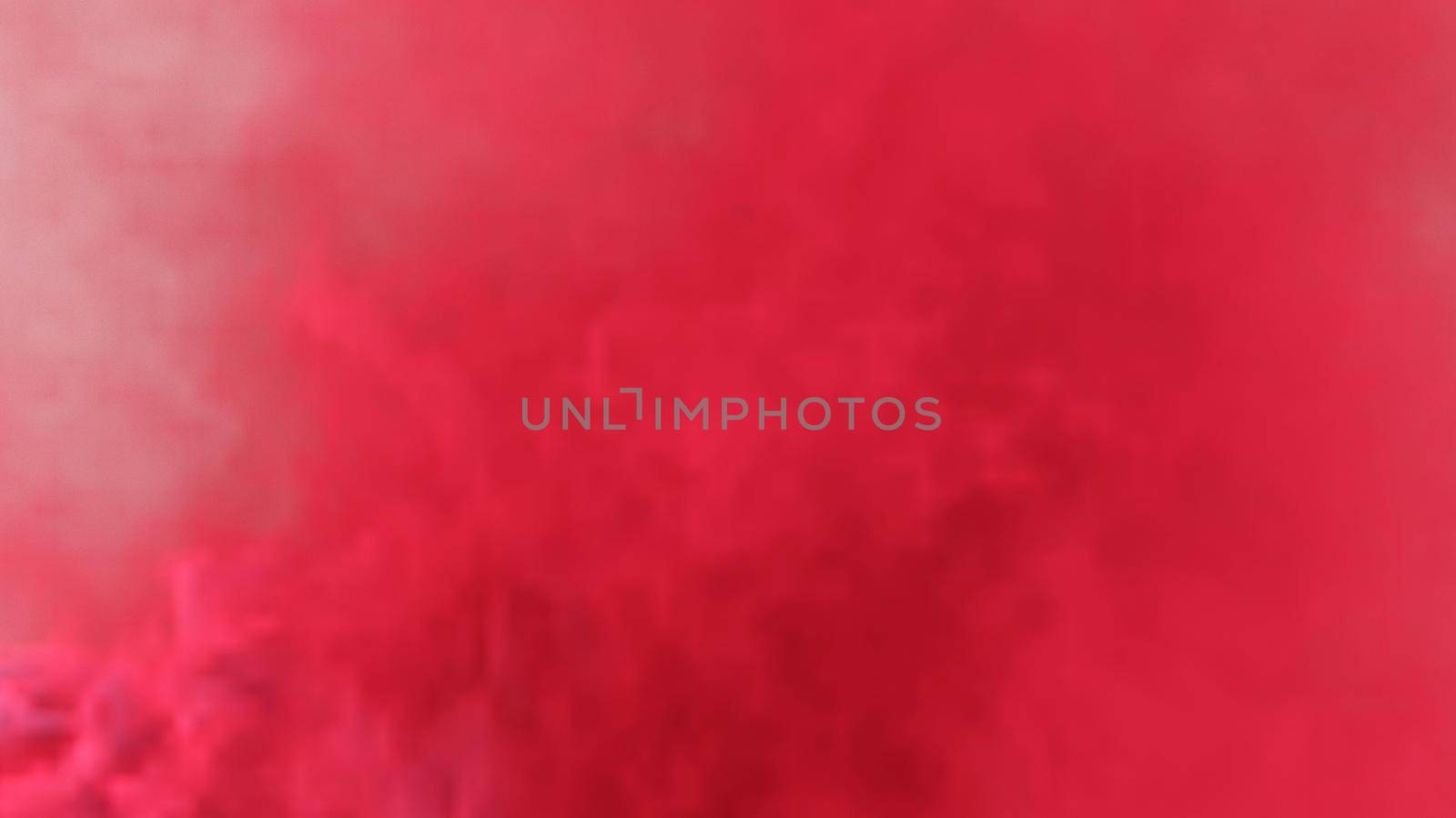 Red smoke mystery texture on a light background. 3D render abstract art for wallpaper