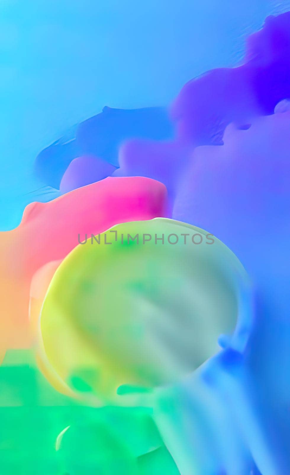 abstract background with multicolor paint by yilmazsavaskandag