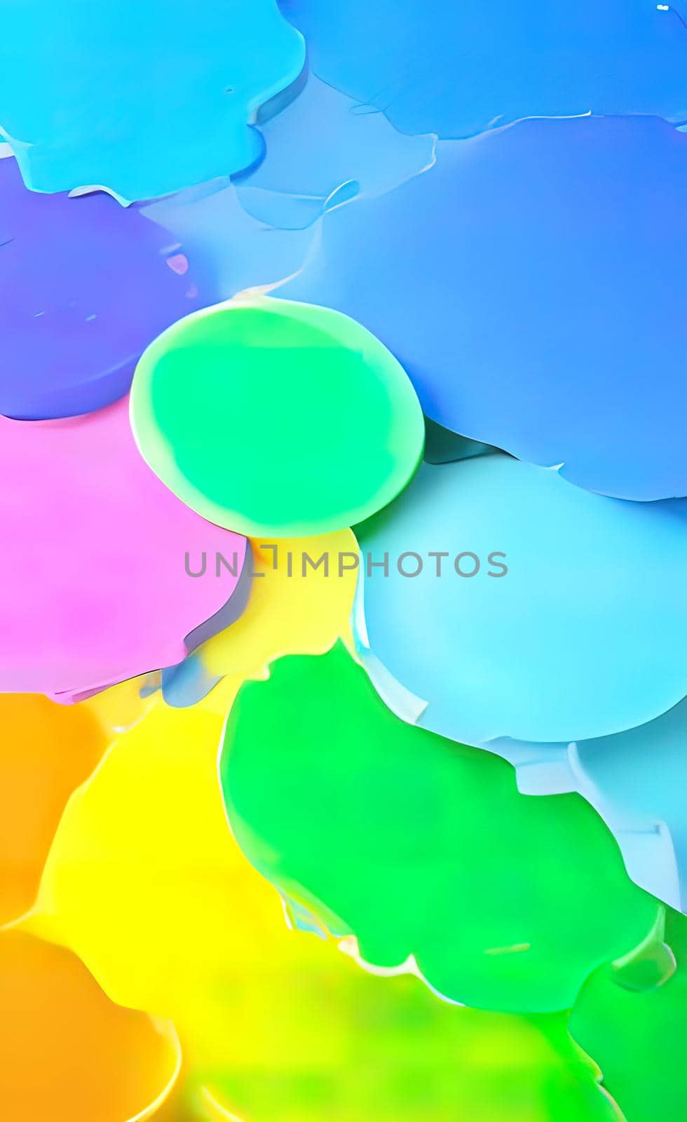 abstract background with multicolor paint by yilmazsavaskandag