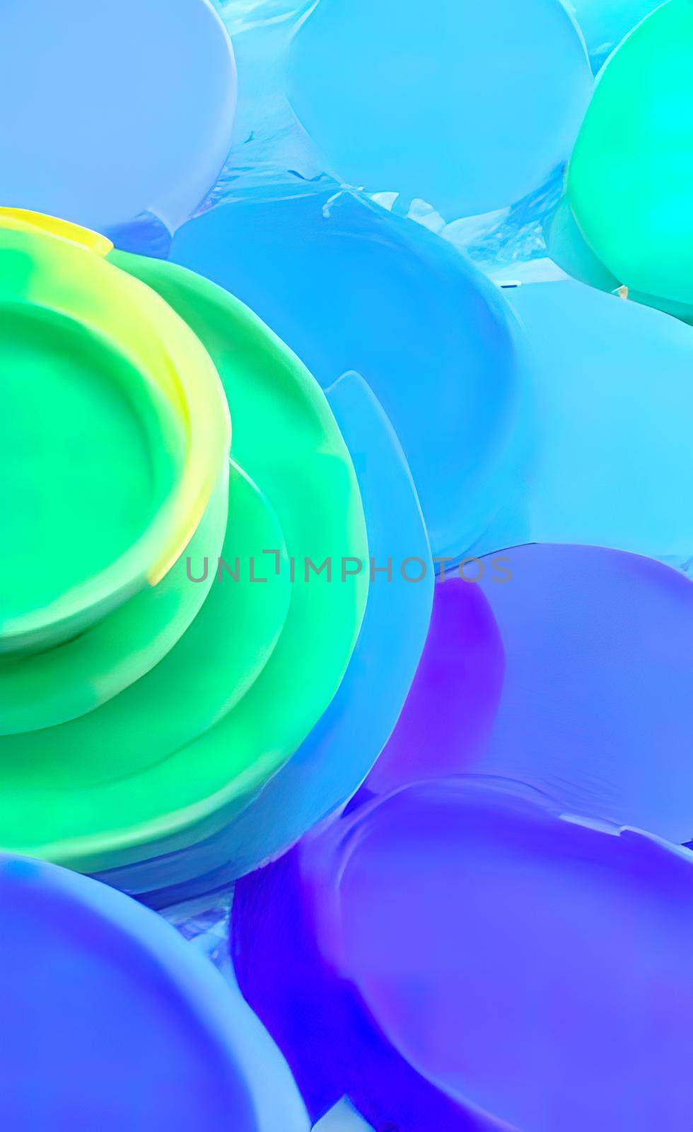 abstract background with multicolor paint