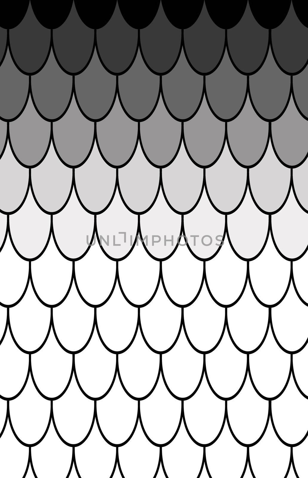 Fish scale motif. Art. Pattern. Background. Illustration by nazarovsergey