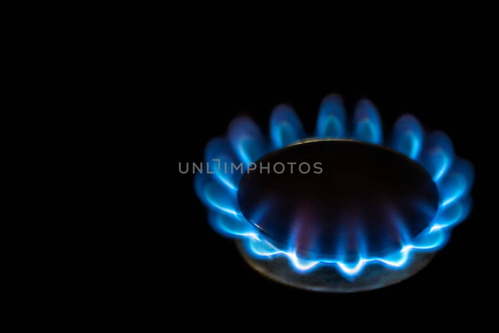 Gas - Gas stove burner in situation by JPC-PROD