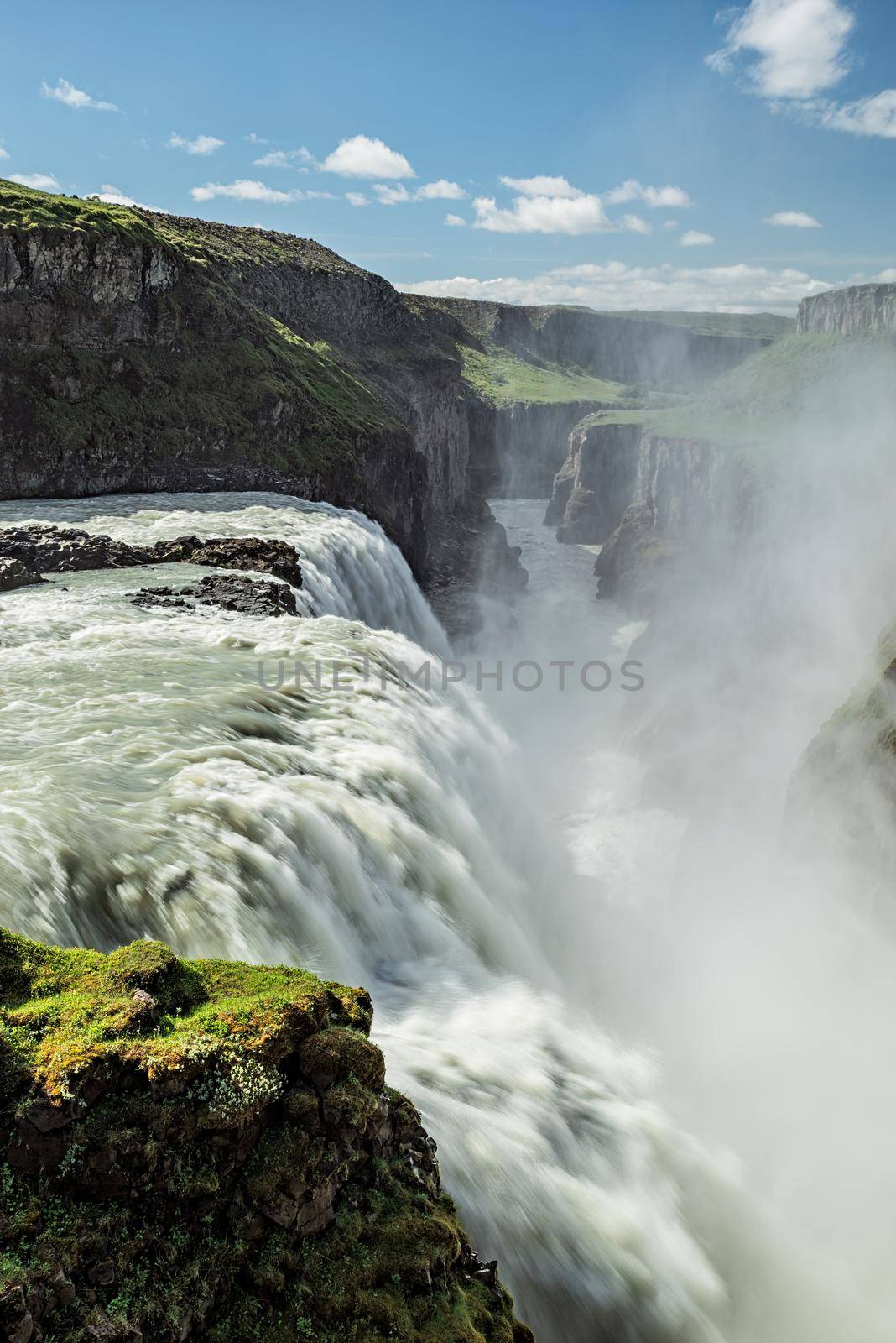 Gullfoss waterfall in Iceland by LuigiMorbidelli