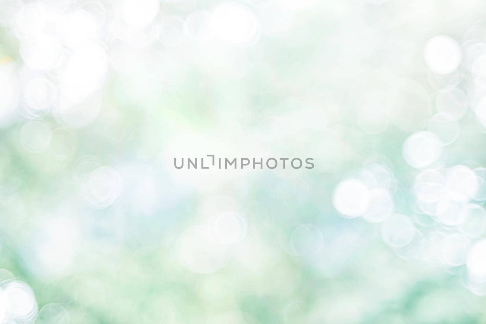 Green bokeh abstract background. by ijeab