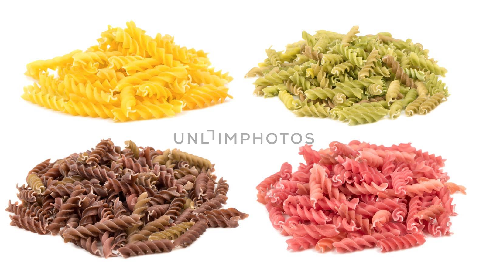 Pasta collection isolated by andregric