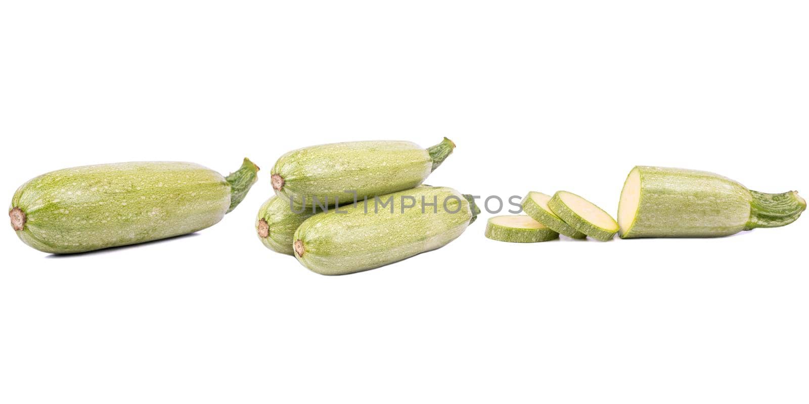Fresh zucchini isolated by andregric