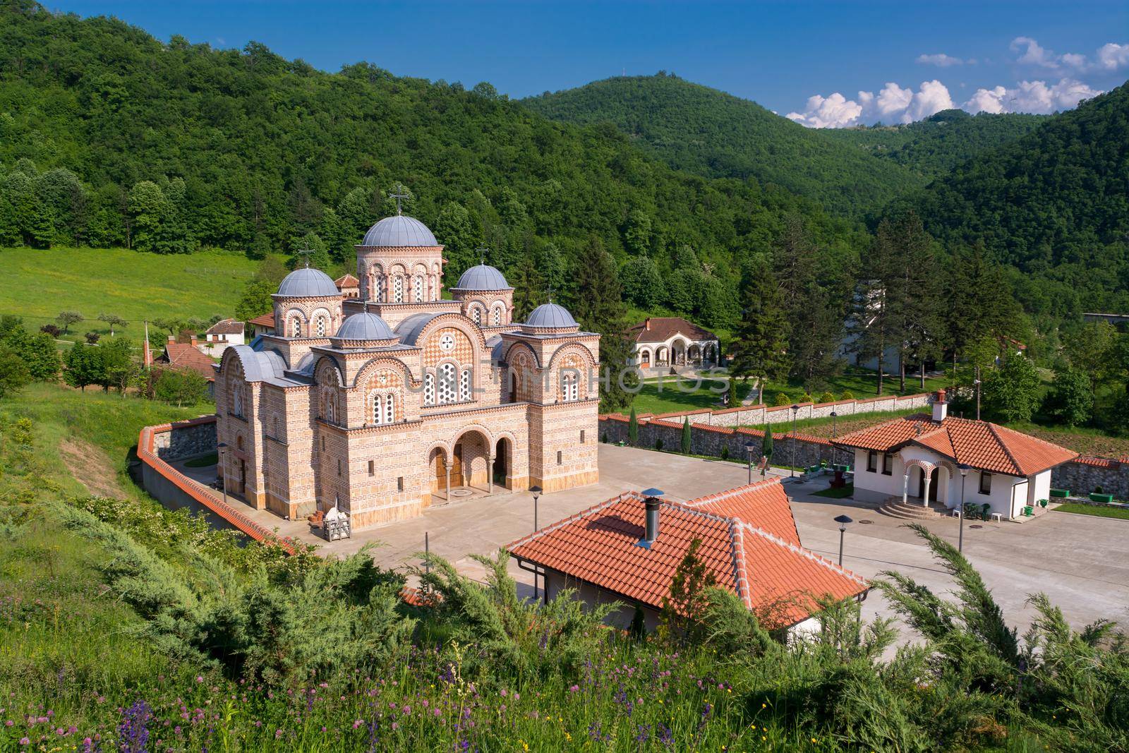 Celije - famous Orthodox monasteri near Valjevo, West Serbia, Europe