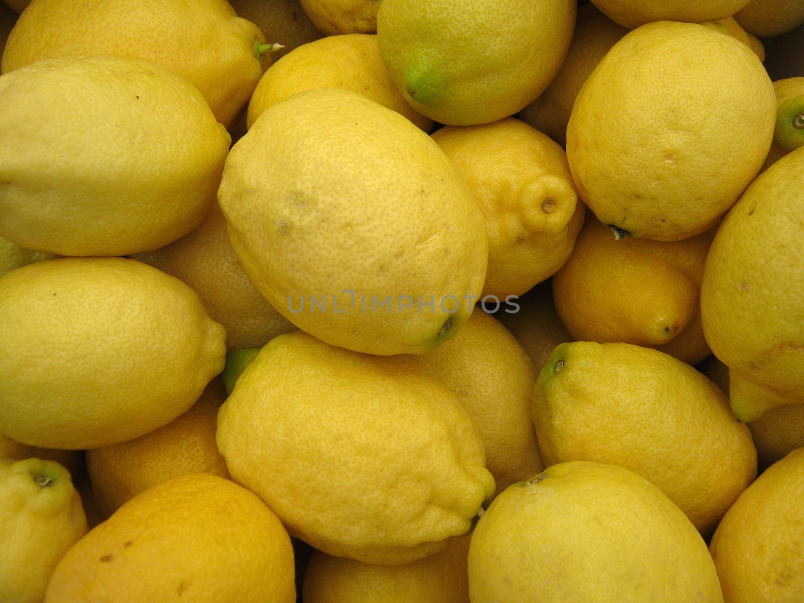 Pile of Organic large Lemons by EricGBVD