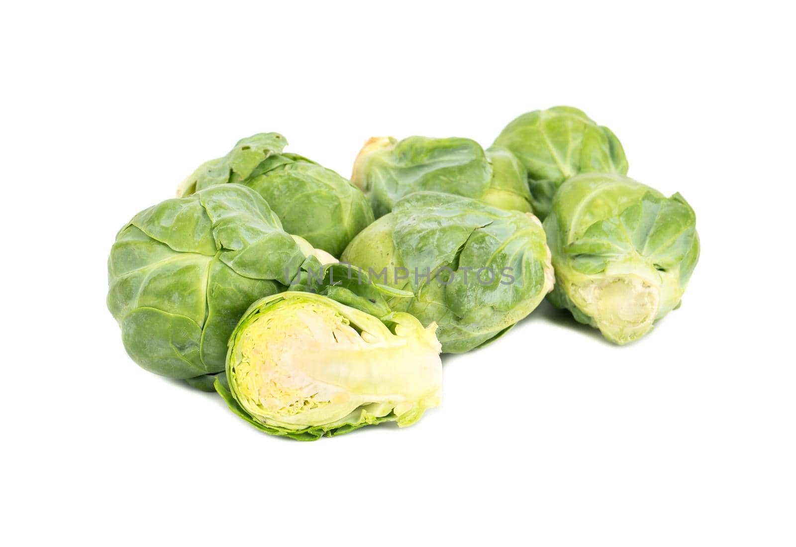 Brussels sprouts with half by andregric