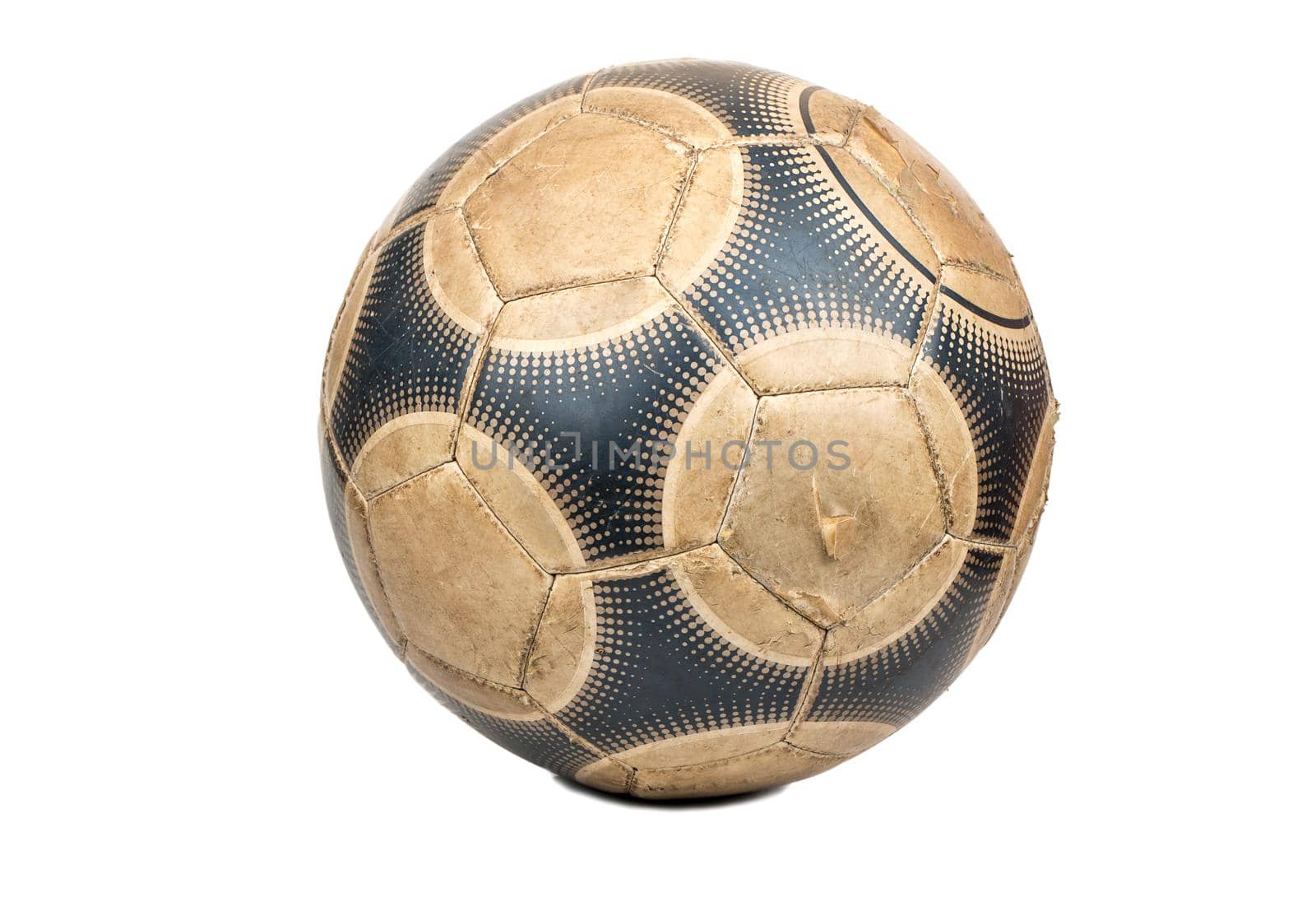 Old soccer ball by andregric