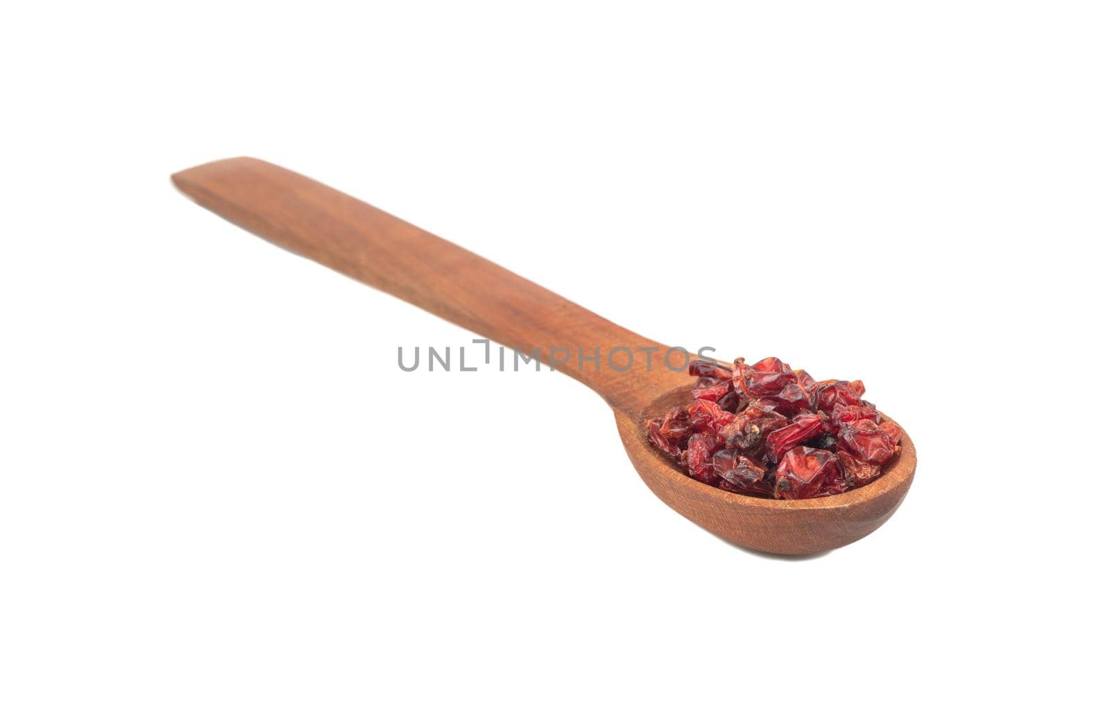 Dry barberry in spoon by andregric