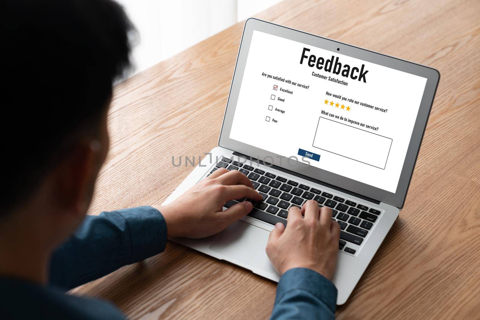Customer feedback and review analysis by modish computer software by biancoblue