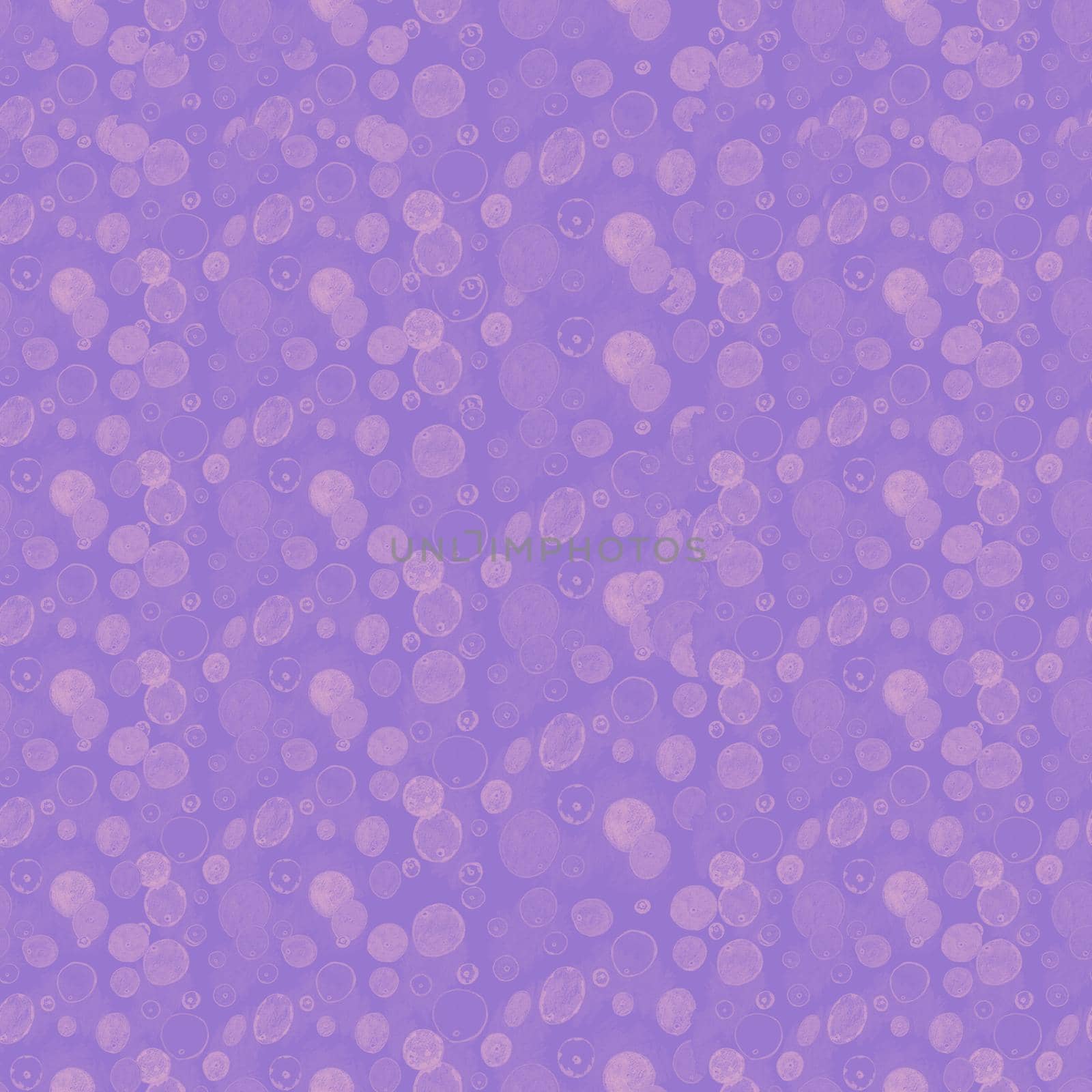 Hand drawn decorative background with balls and dots seamless pattern by fireFLYart