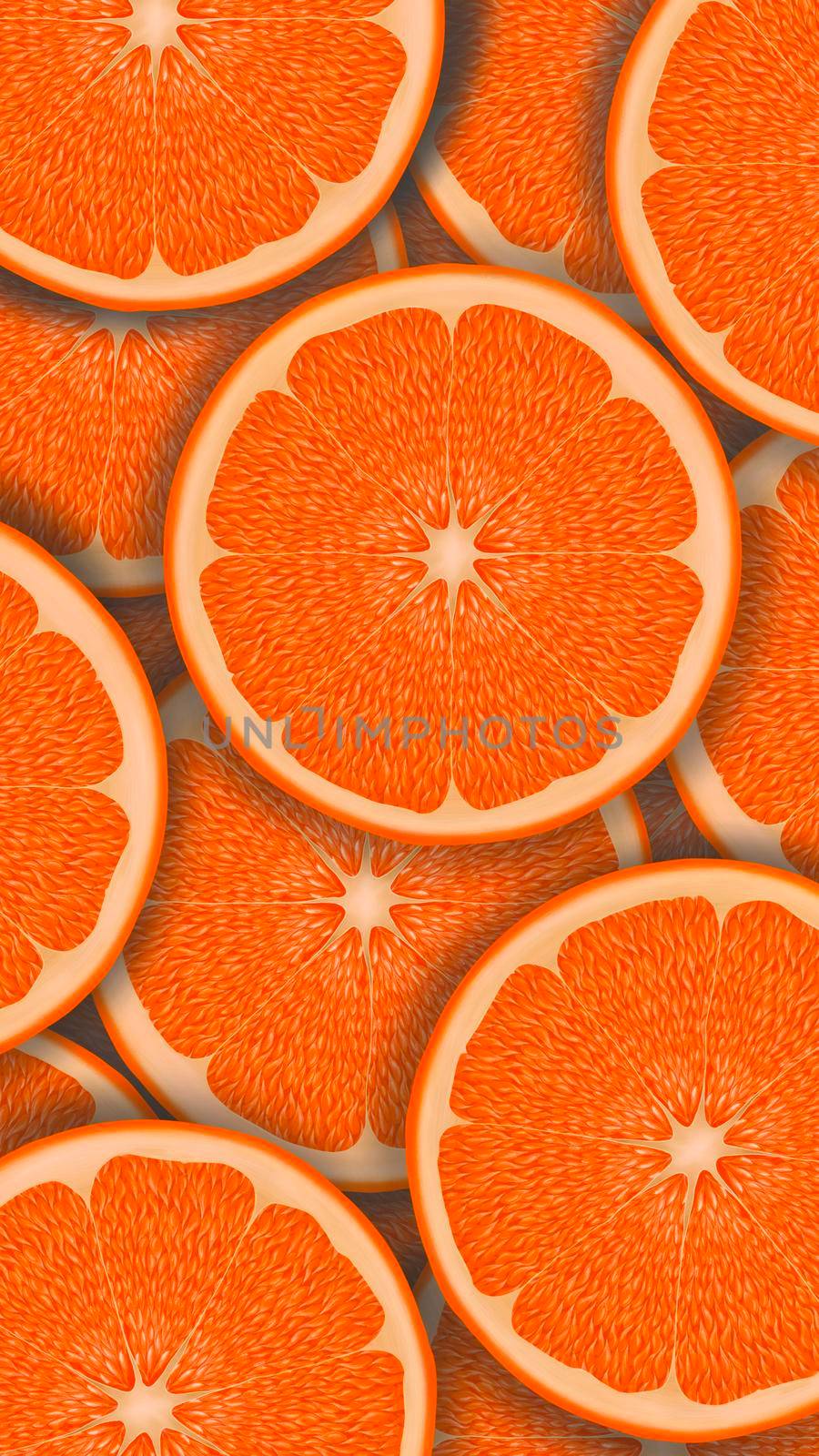 bright fresh summer backgrounds with citruses by kr0k0