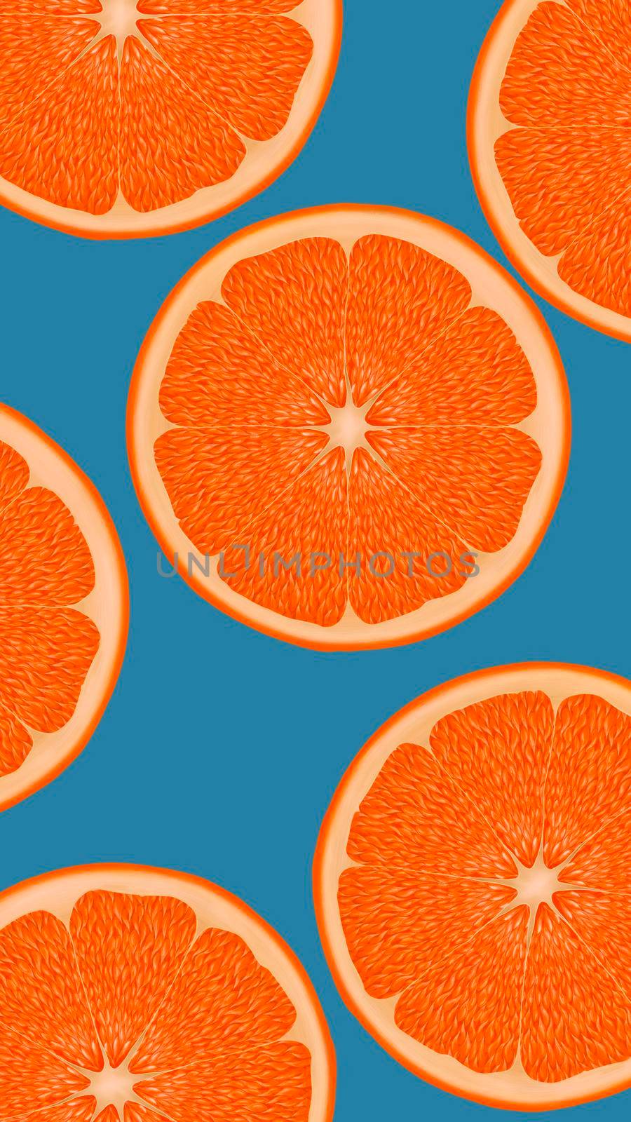 bright fresh summer backgrounds with citruses by kr0k0