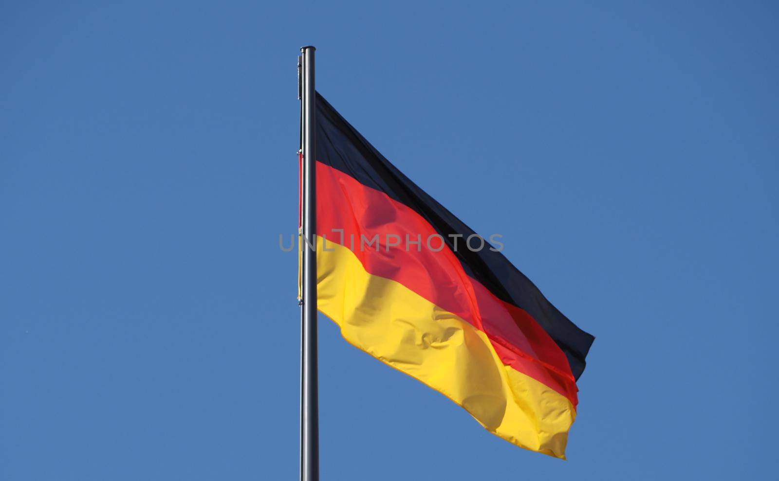 German flag of Germany by claudiodivizia