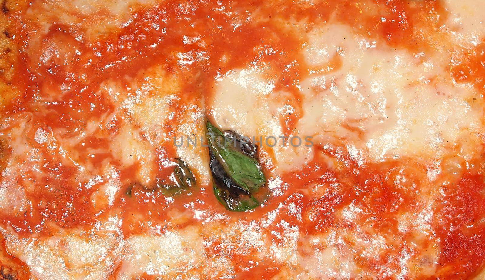 margherita pizza traditional Italian baked food with mozzarella, tomato and basil