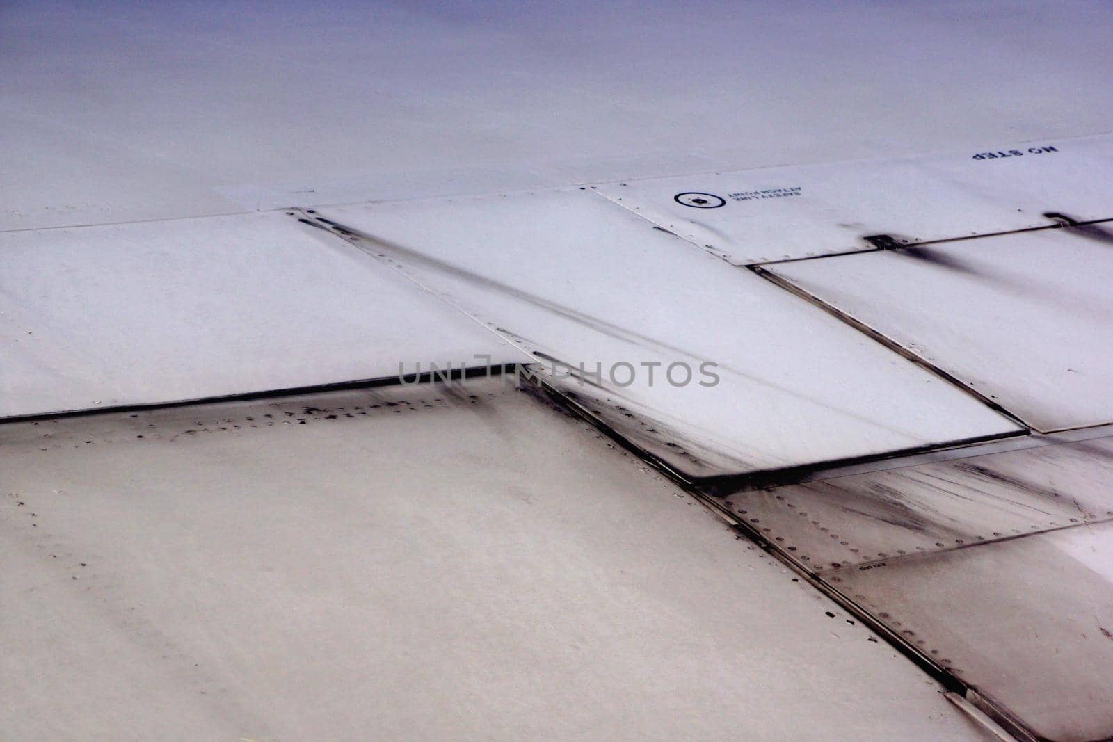 Airplane Wing Close-up by EricGBVD