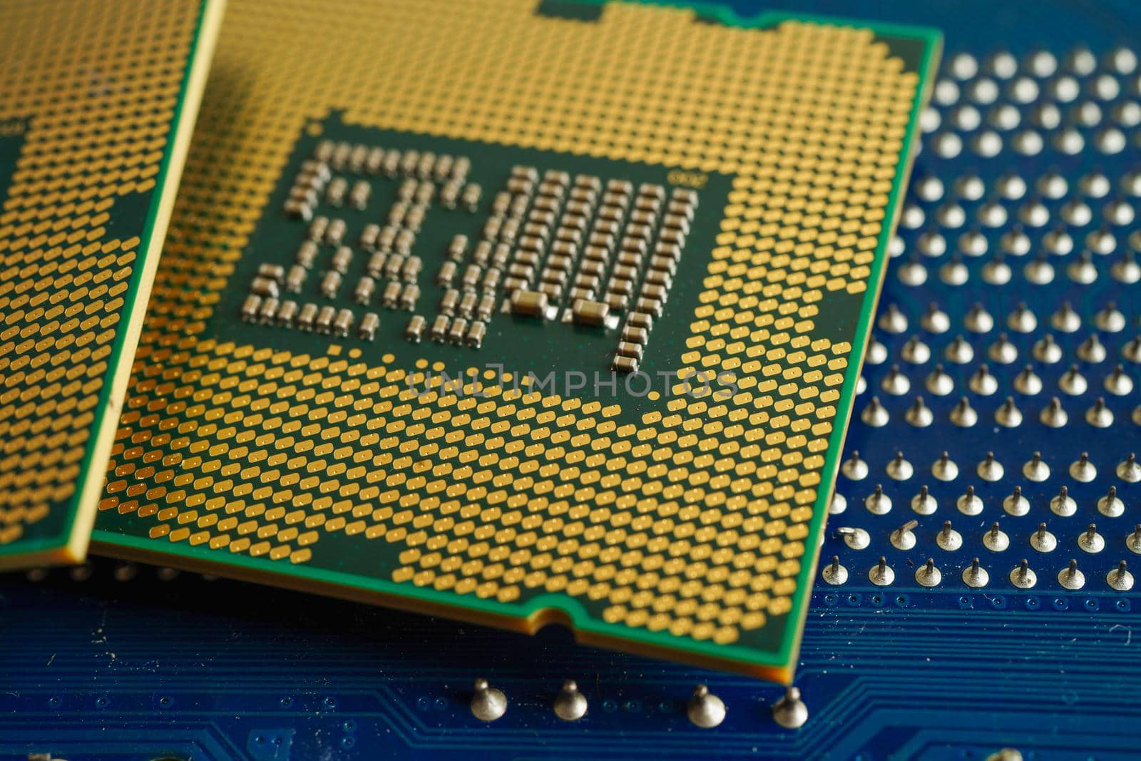 Central Processing Unit, CPU chip processor of computer mainboard, electronic technology.
