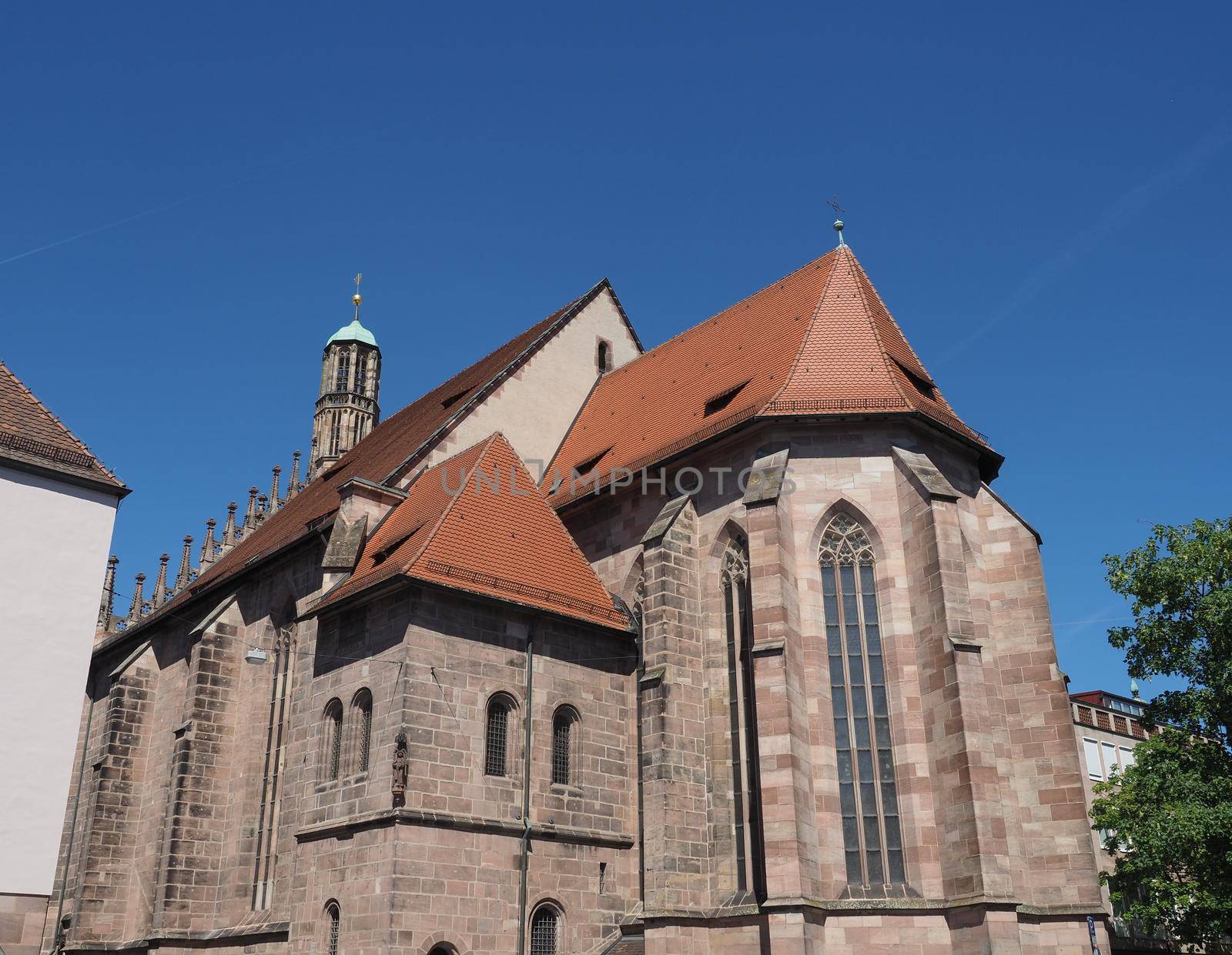Frauenkirche, translation Our Lady roman catholic church in Nuernberg, Germany