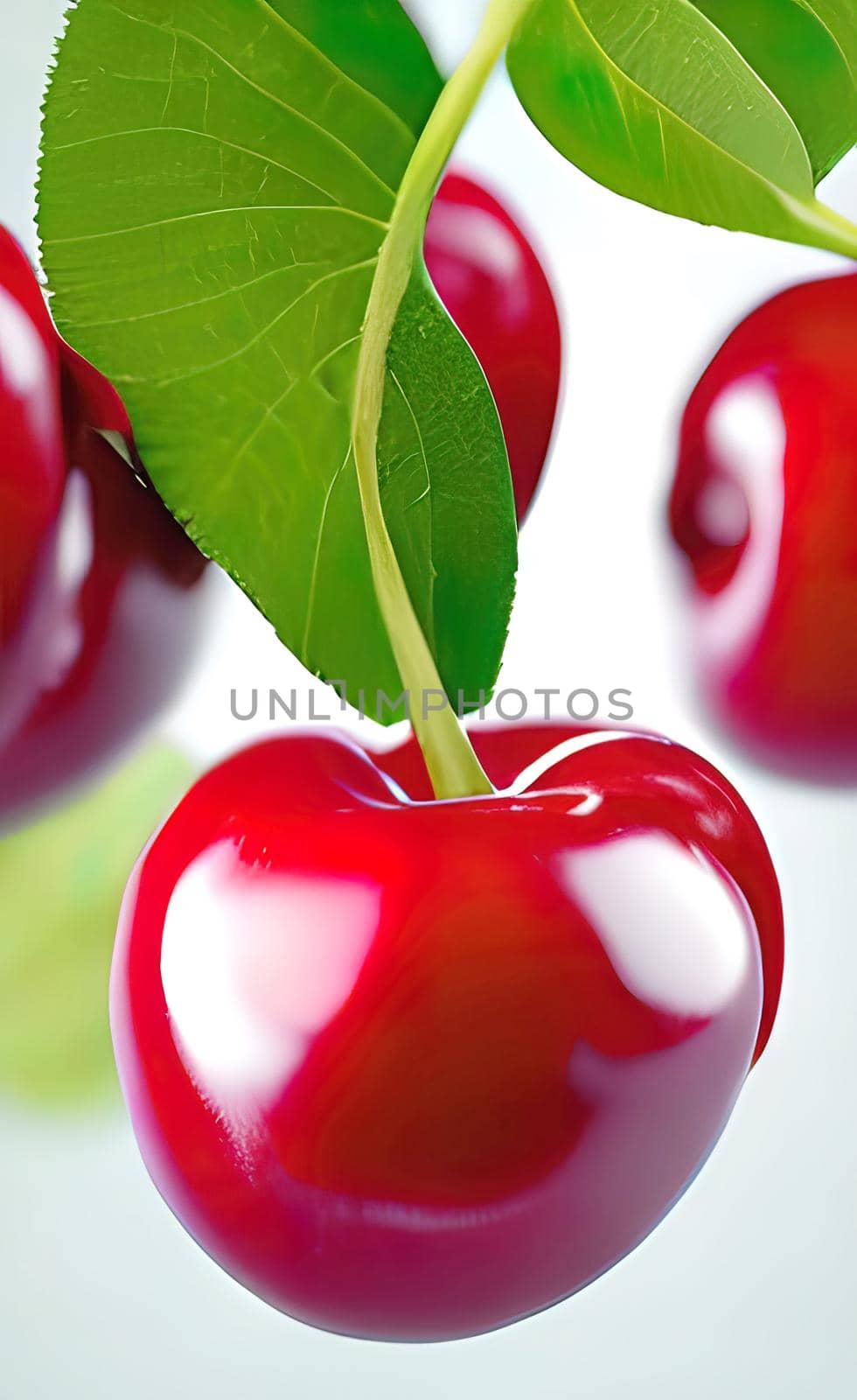 delicious and useful fruit of summer, cherry