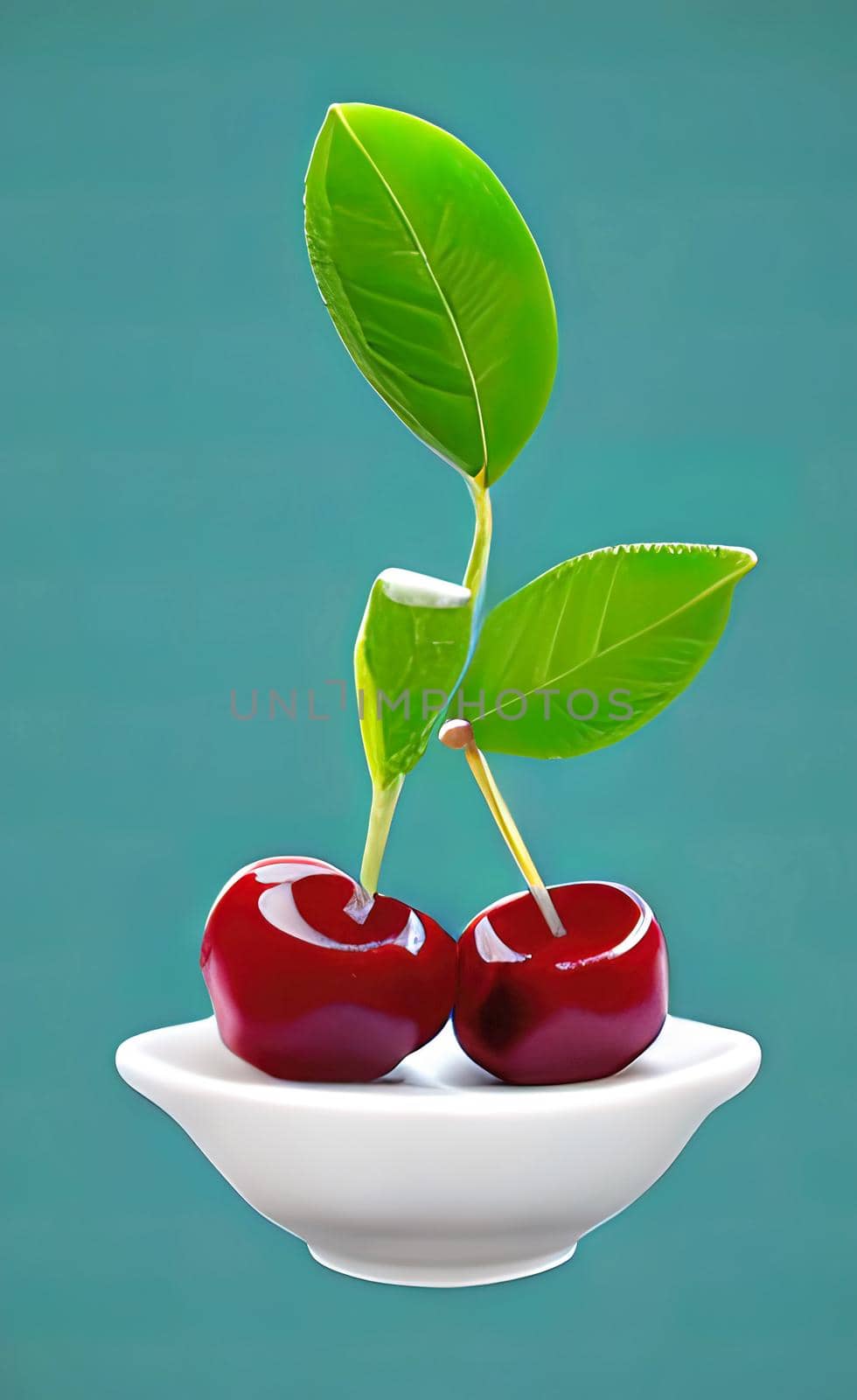 delicious and useful fruit of summer, cherry