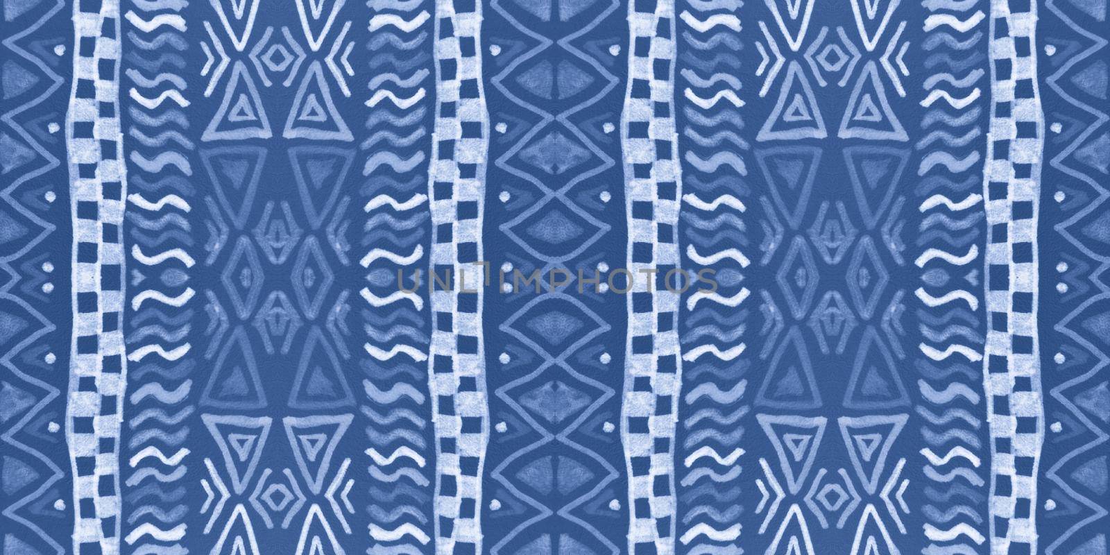 Seamless ethnic background. Geometric aztec pattern. by YASNARADA