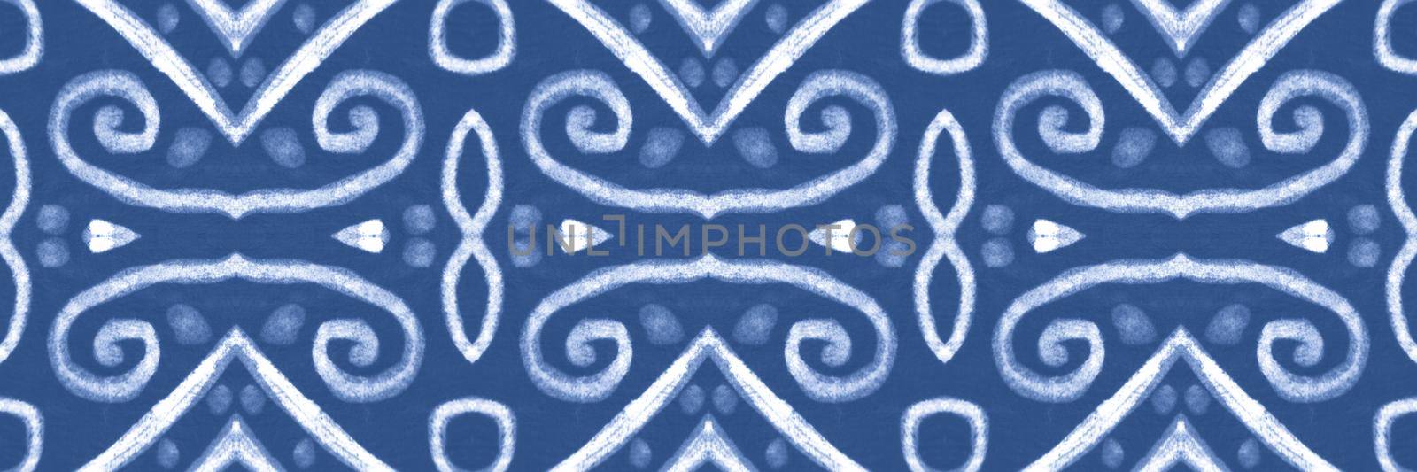 Portuguese pattern. Seamless majolica ceramic. Abstract spanish texture. by YASNARADA