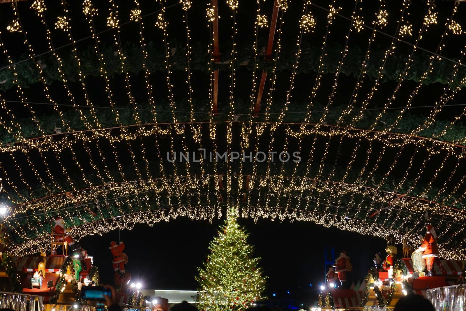 Image of Christmas Market Decoration. Shooting Location: Yokohama-city kanagawa prefecture