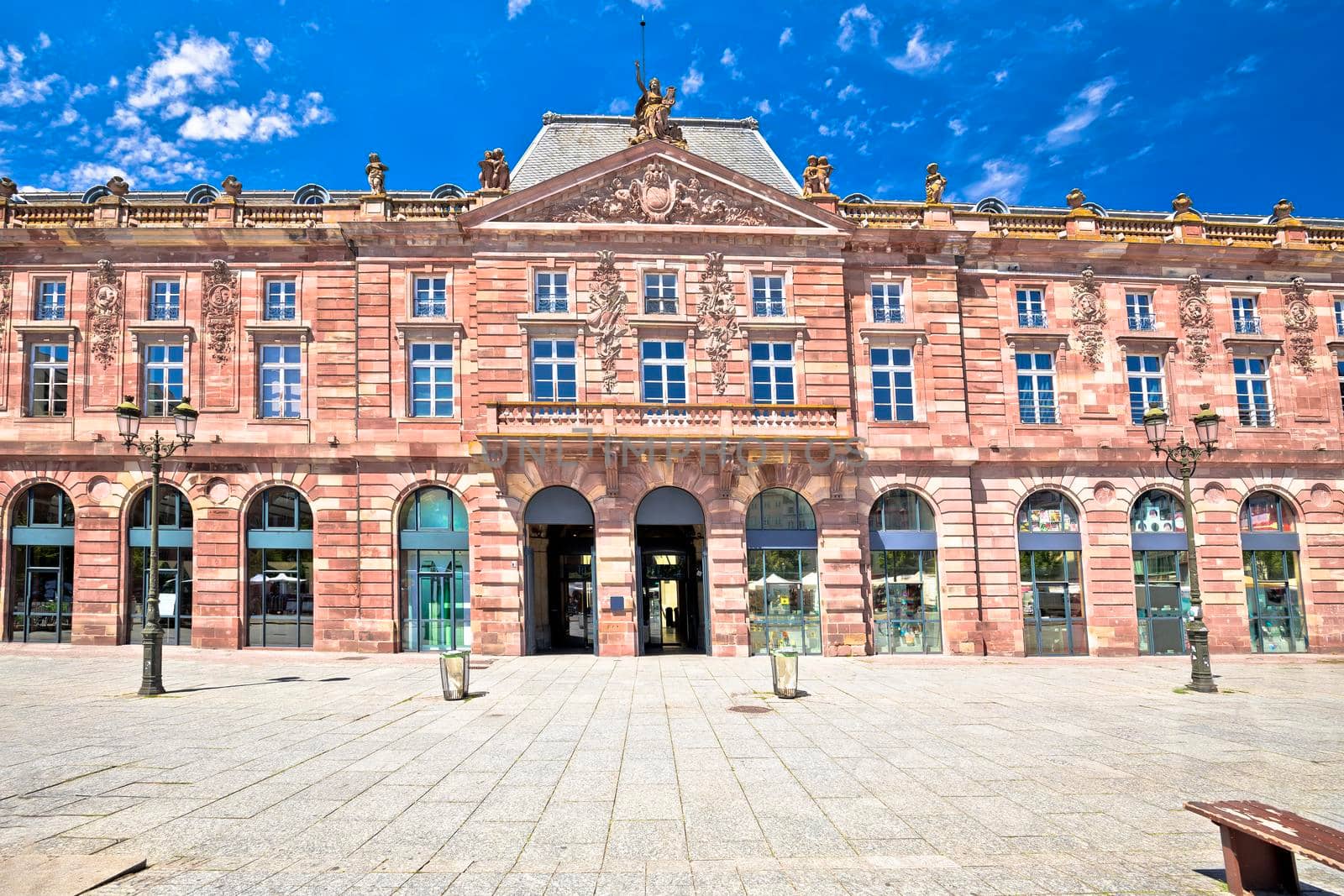 Place Kleber main square of Strasbourg architecture view, Alsace region of France
