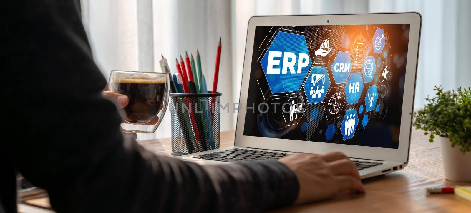 ERP enterprise resource planning software for modish business to plan the marketing strategy