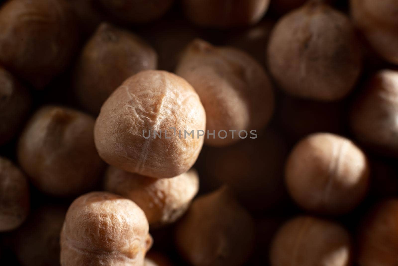 Healthy eating. chickpeas for a healthy diet in close-up. Extreme closeup by gulyaevstudio
