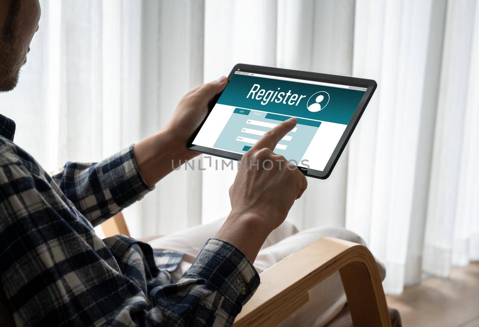 Online registration form for modish form filling on the internet website