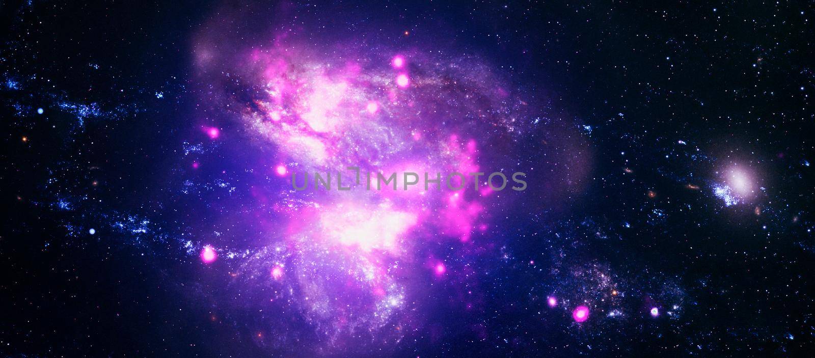 High quality space background. Elements of this image furnished by NASA. by Maximusnd