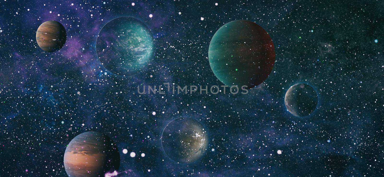 Universe concept background.Small part of an infinite star field of space in the Universe.  Elements of this image furnished by NASA by Maximusnd