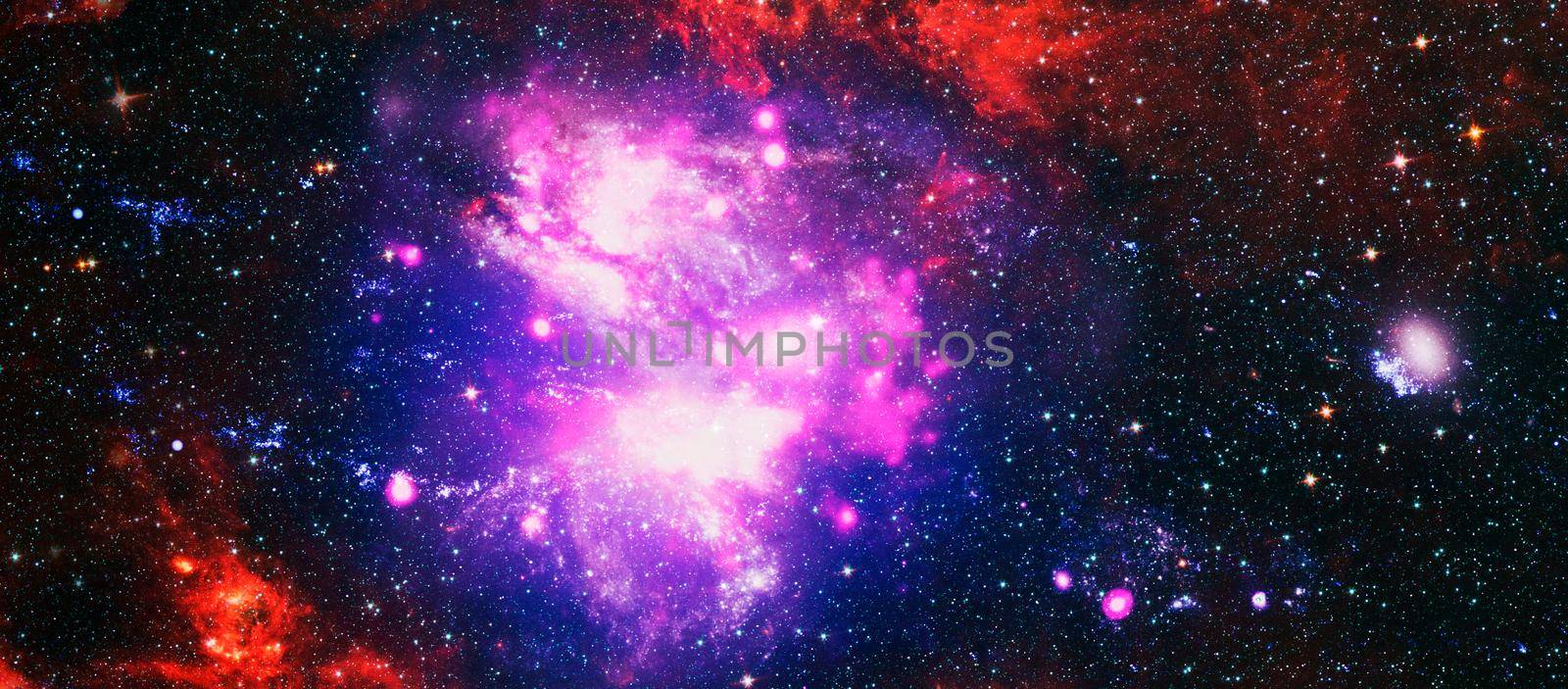 High quality space background. Elements of this image furnished by NASA. by Maximusnd