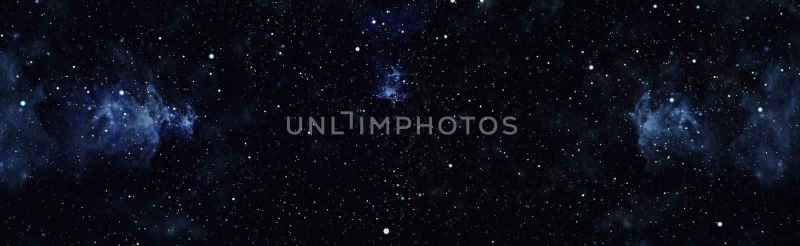 Outer space. Science fiction cosmos. planets, stars and galaxies in outer space showing the beauty of space exploration. by Maximusnd