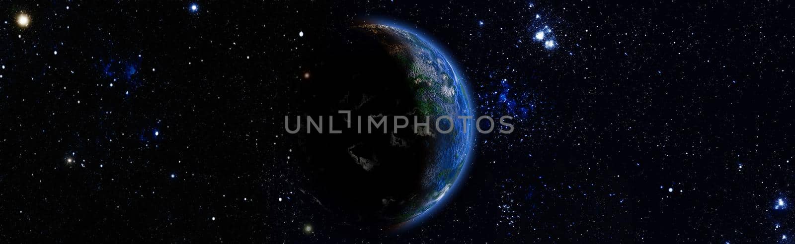 planets, stars and galaxies in outer space showing the beauty of space exploration. by Maximusnd