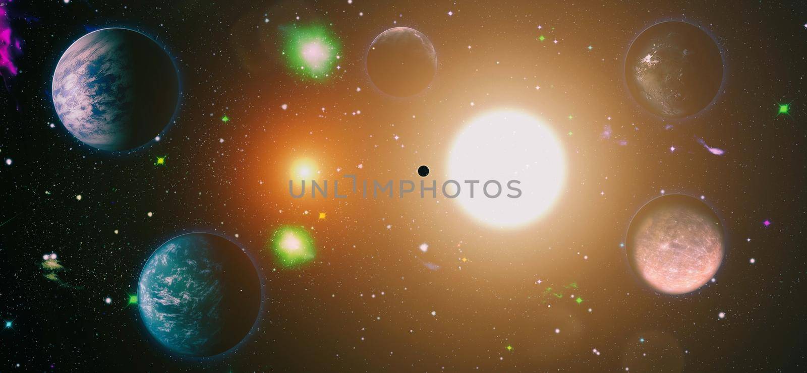 Universe concept background.Small part of an infinite star field of space in the Universe.  Elements of this image furnished by NASA by Maximusnd