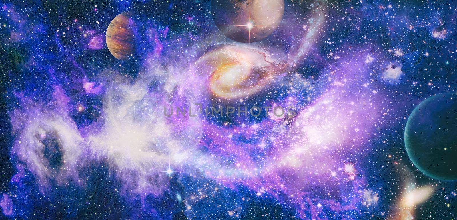 planets, awesome science fiction wallpaper, cosmic landscape. Elements of this image furnished by NASA