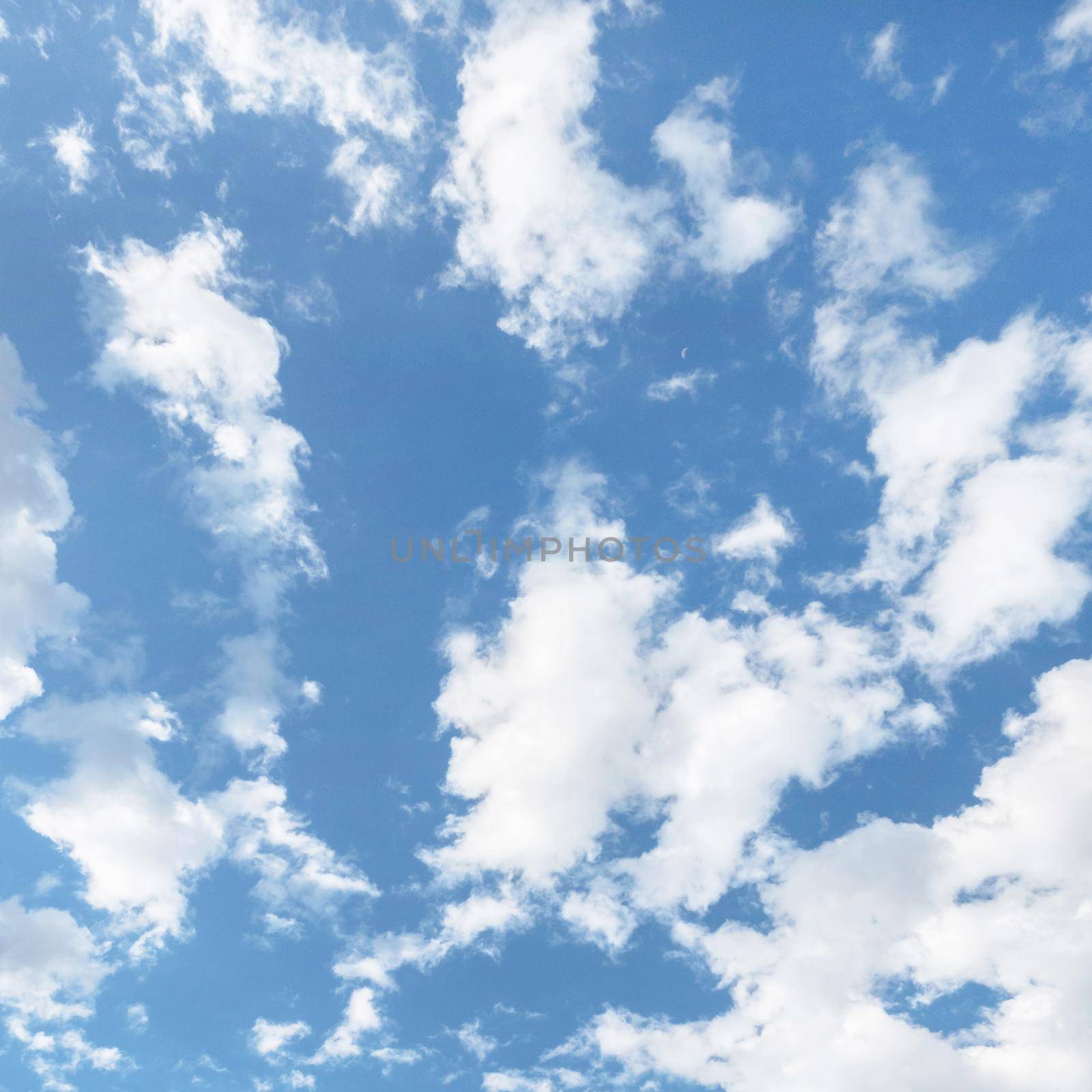 Sky abstract background. Clouds with blue sky. Ideal for textures and backgrounds.